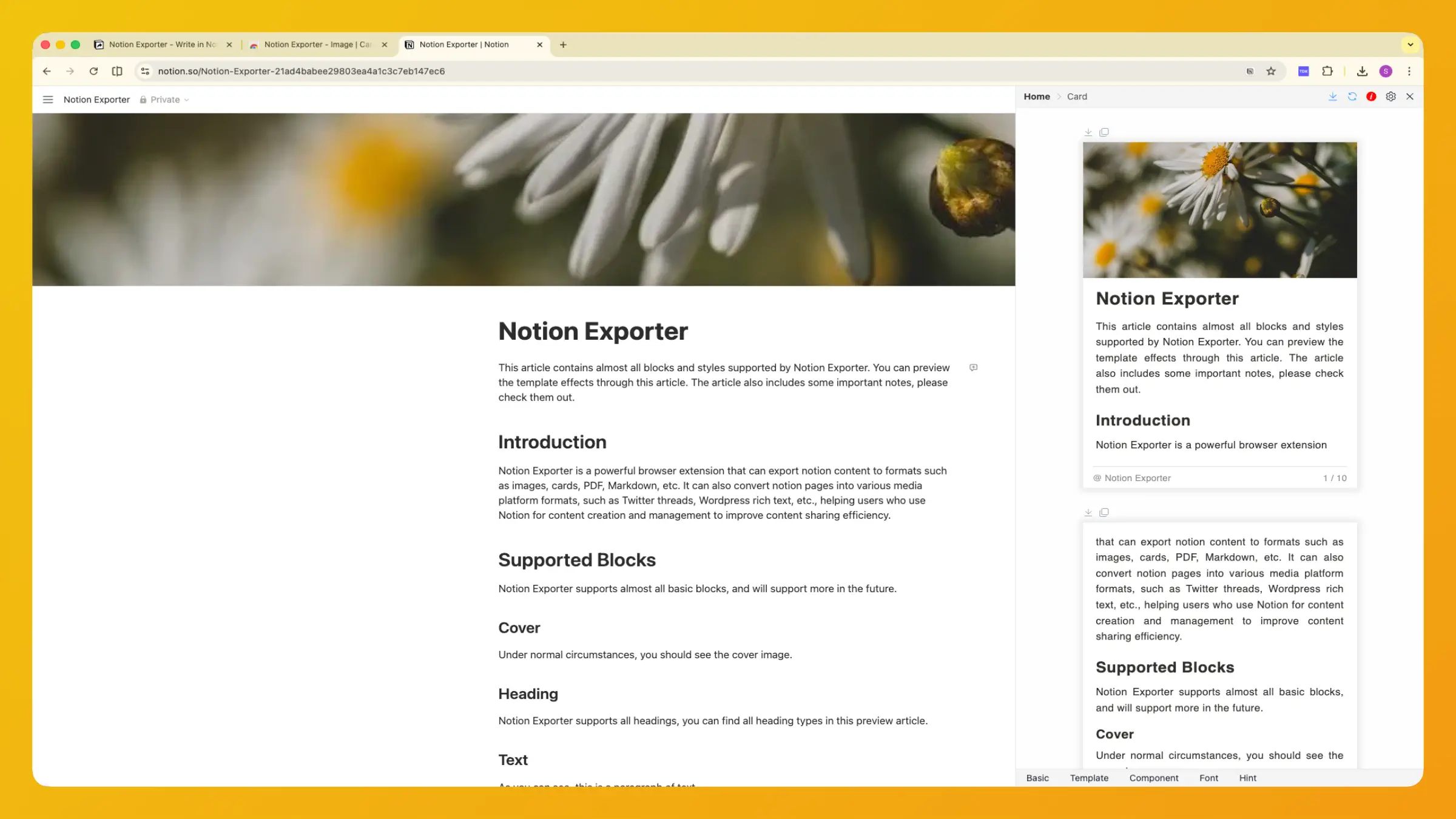 Export Notion to Cards Effortlessly and Stunningly